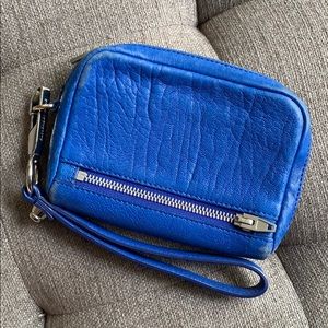 Alexander Wang Fumo wristlet wallet - Royal Blue